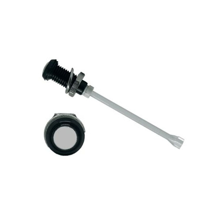 RHD-1910-F6PD67PR Bivar, Panel Mount Vertical LED Light Pipe, Diffused Round Lens