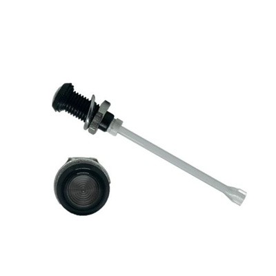 RHD-1910-F6PS67PR Bivar, Panel Mount Vertical LED Light Pipe, Smoke Round Lens
