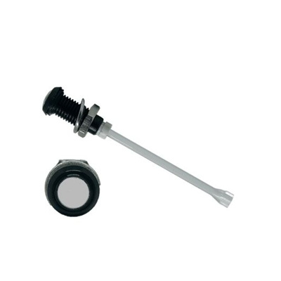 RHD-2160-F6PD67PR Bivar, Panel Mount Vertical LED Light Pipe, Diffused Round Lens