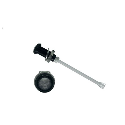 RHD-2390-F9PZ67PR Bivar, Panel Mount Vertical LED Light Pipe, Clear Round Lens