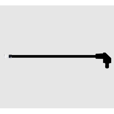 SZR1-10.00-F4PD Bivar, Panel Mount Right Angle Flexible LED Light Pipe, Round Lens