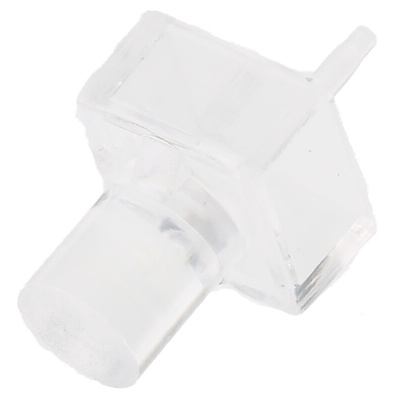 VLP-250-F Bivar, PCB Mounted LED Light Pipe, Clear Flat Lens
