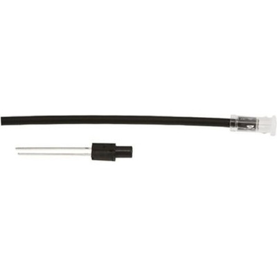 FLP25V6.0-SUR Bivar, PCB Mounted Flexible LED Light Pipe, Clear Flat Lens, Red LED included