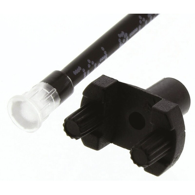 SMFLP12.0 Bivar, PCB Mounted Flexible LED Light Pipe, Clear Flat Lens