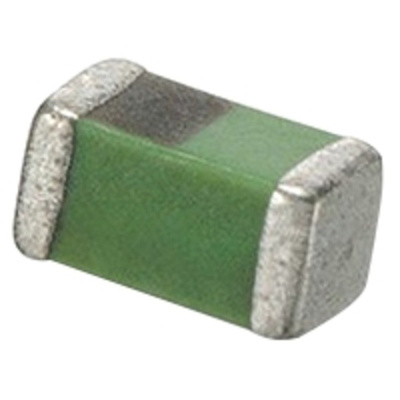 Murata LQG15HS Series 2.2 nH ±0.3nH Wire-Wound Surface Mount Inductor, 1005 Case, SRF: 6GHz Q: 8 300mA dc 120mΩ Rdc