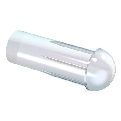 1282.1000 MENTOR, Panel Mount LED Light Pipe, Clear Dome Lens