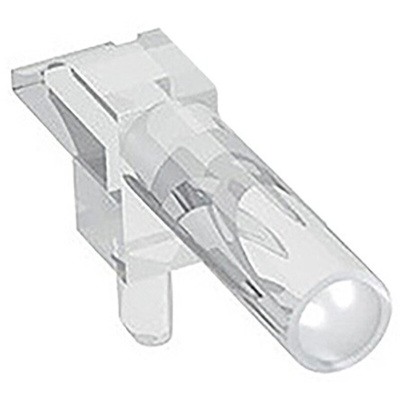 1271.2001 MENTOR, PCB Mounted Right Angle LED Light Pipe, Clear Round Lens