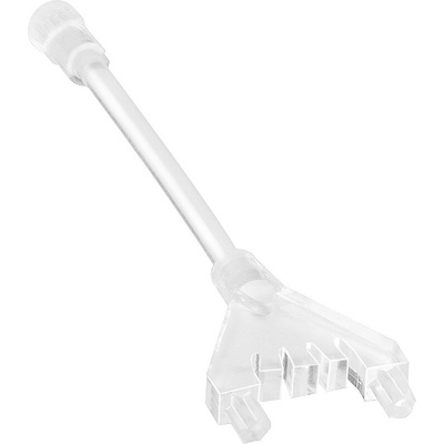 1294.2000 MENTOR, PCB Mounted Flexible LED Light Pipe, Clear Round Lens