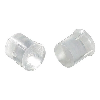 PLPC1-5MM Bivar, Panel Mount LED Light Pipe, Clear Round Lens