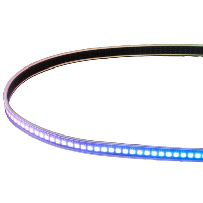 ADAFRUIT INDUSTRIES 5V dc RGB LED Strip Light, 500mm Length