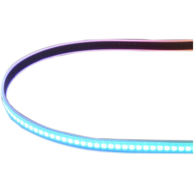 ADAFRUIT INDUSTRIES 5V dc RGB LED Strip Light, 500mm Length