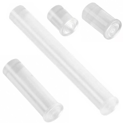 LPC_024_CTP VCC, Panel Mount LED Light Pipe, Clear Round Lens, Clear LED included
