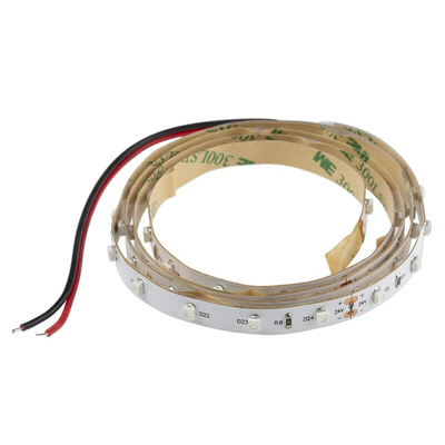 RS PRO 24V Yellow LED Strip Light, 1m Length