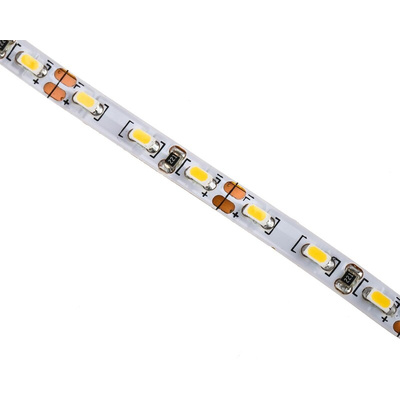 RS PRO 12V dc LED Strip Light, 4000 → 4500K Colour Temp, 5m Length