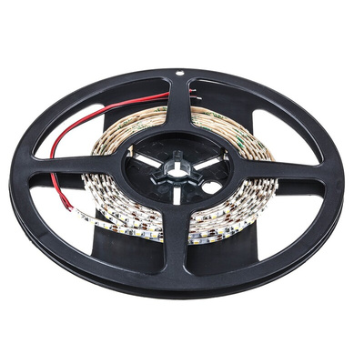 RS PRO 12V dc LED Strip Light, 4000 → 4500K Colour Temp, 5m Length