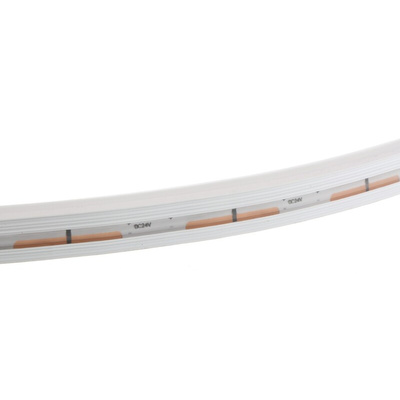 RS PRO 24V dc White LED Strip Light, 2900 → 3200K Colour Temp, 5m Length