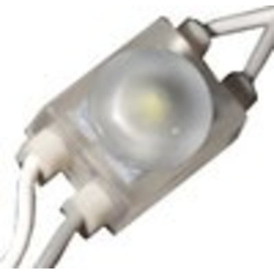 JKL Components 12V dc White LED Strip Light, 6000K Colour Temp, 12mm Length