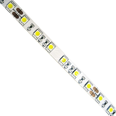 JKL Components 24V dc White LED Strip Light, 3000K Colour Temp, 5000mm Length