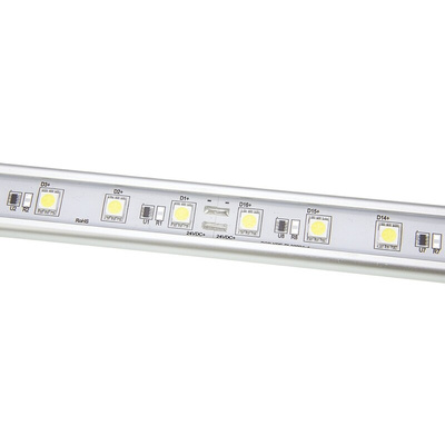 JKL Components 24V White LED Strip Light, 6000K Colour Temp, 636mm Length