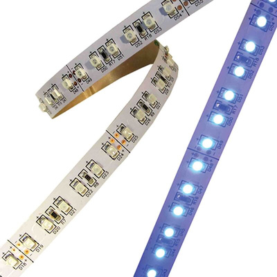 JKL Components 12V White LED Strip Light, 6250K Colour Temp, 5m Length