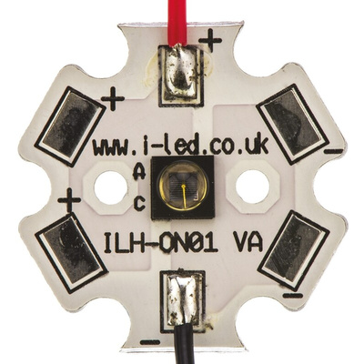 ILH-IO01-85SL-SC201-WIR200. ILS, OSLON Black PowerStar 850nm IR LED Module, PCB SMD package