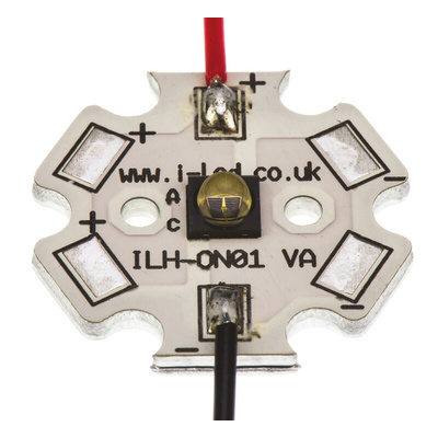 ILH-IO01-85SL-SC201-WIR200. ILS, OSLON Black PowerStar 850nm IR LED Module, PCB SMD package