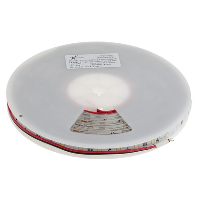PowerLED 24V White LED Strip Light, 6000K Colour Temp, 5m Length