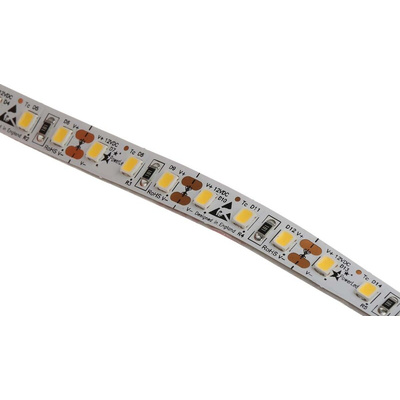 PowerLED 12V dc White LED Strip Light, 3500 → 4500K Colour Temp, 5m Length