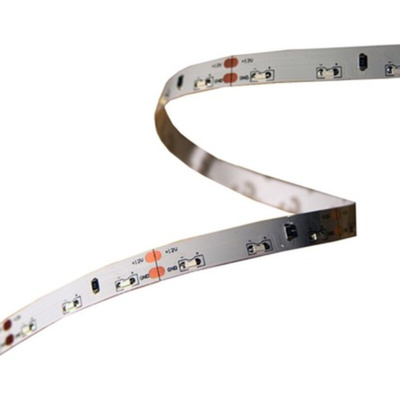 JKL Components 12V White LED Strip Light, 7500K Colour Temp
