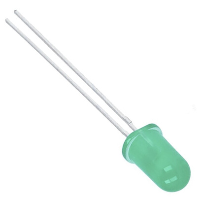 Broadcom2.1 V Green LED 5mm Through Hole, HLMP-3507