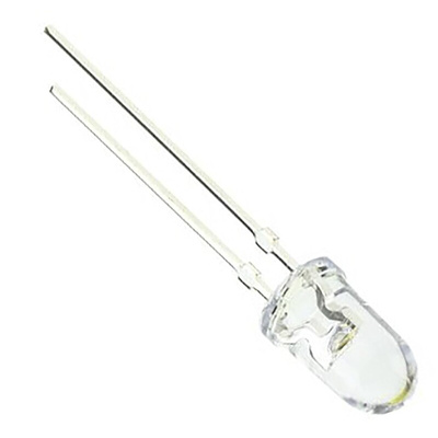Broadcom HLMP-D155, 637 nm Red LED, 5mm (T-1 3/4) Round Through Hole package