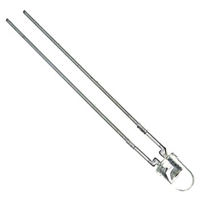 Broadcom2.2 V Green LED 3mm Through Hole, HLMP-1540