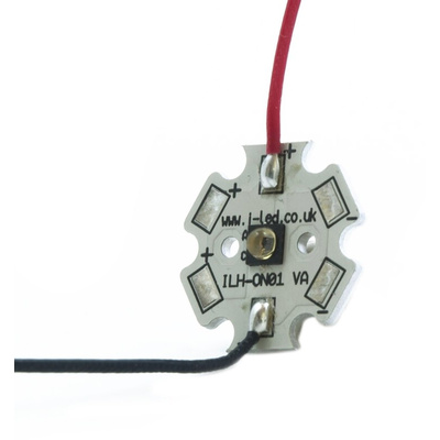 ILH-IO01-85ML-SC201-WIR200. ILS, OSLON Black PowerStar 850nm IR LED Module, PCB SMD package