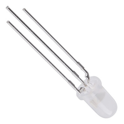 Broadcom1.9 V, 2.2 V Green & Red LED 5mm Through Hole, HLMP-4000