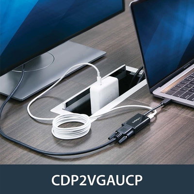 Startech USB C to VGA Adapter, USB 3.1 - 2048 x 1280