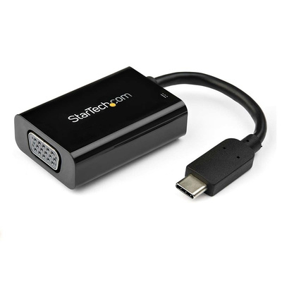 Startech USB C to VGA Adapter, USB 3.1 - 2048 x 1280