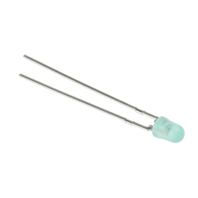 Broadcom1.9 V Green LED 3mm Through Hole, HLMP-1790