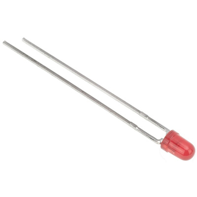 Kingbright2 V Red LED 3mm Through Hole, L-934ID