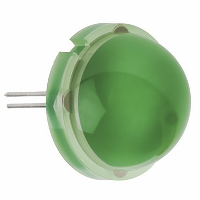 Kingbright6 → 8 V Green LED 20 mm Through Hole, BIG LAMP DLC2/6SGD