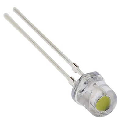Nichia3.1 V White LED 5mm Through Hole, NSPW570GS-K1