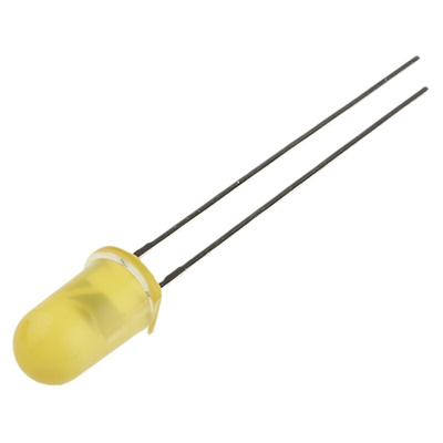 Broadcom2.5 V Yellow LED 5mm Through Hole, HLMP-4719