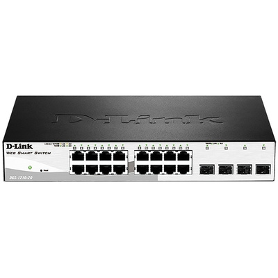 D-Link, 20 port Smart Ethernet Switch, Rack Mount