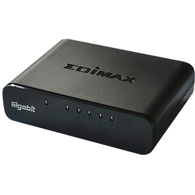 Edimax, 5 port Unmanaged Ethernet Switch, Desktop