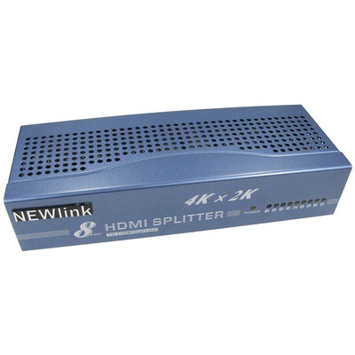 NewLink 8 Port 1 x 8 HDMI Splitter 4000