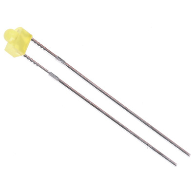 Kingbright2.5 V Yellow LED 1.8 mm Through Hole, L-2060YD