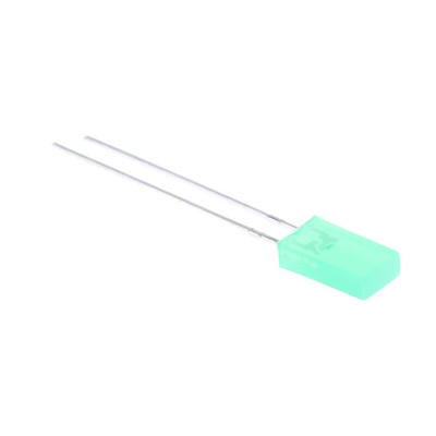 Kingbright2.2 V Green LED Rectangular Through Hole, L-383GDT