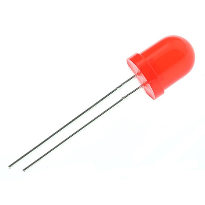 Kingbright2.5 V Red LED 8 mm Through Hole, L-793ID