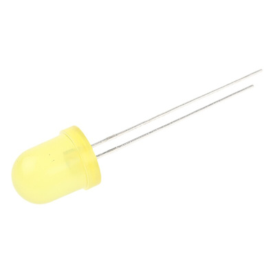 Kingbright2.5 V Yellow LED 8 mm Through Hole, L-793YD