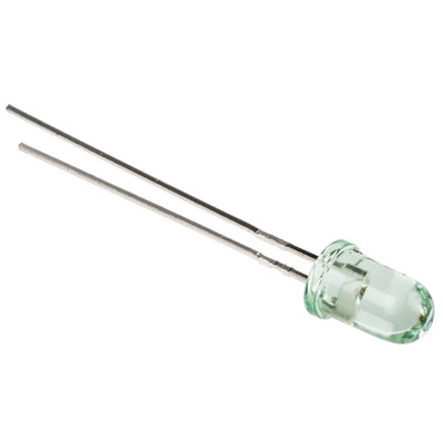 Broadcom2.2 V Green LED 5mm Through Hole, HLMP-C515