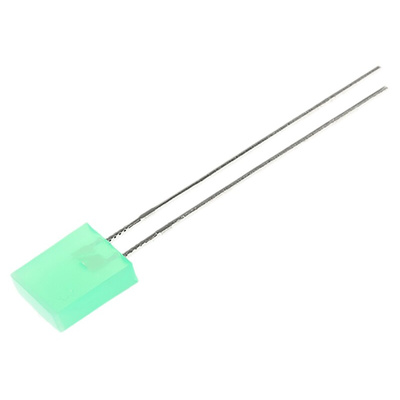 Kingbright2.5 V Green LED Rectangular Through Hole, L-153GDT